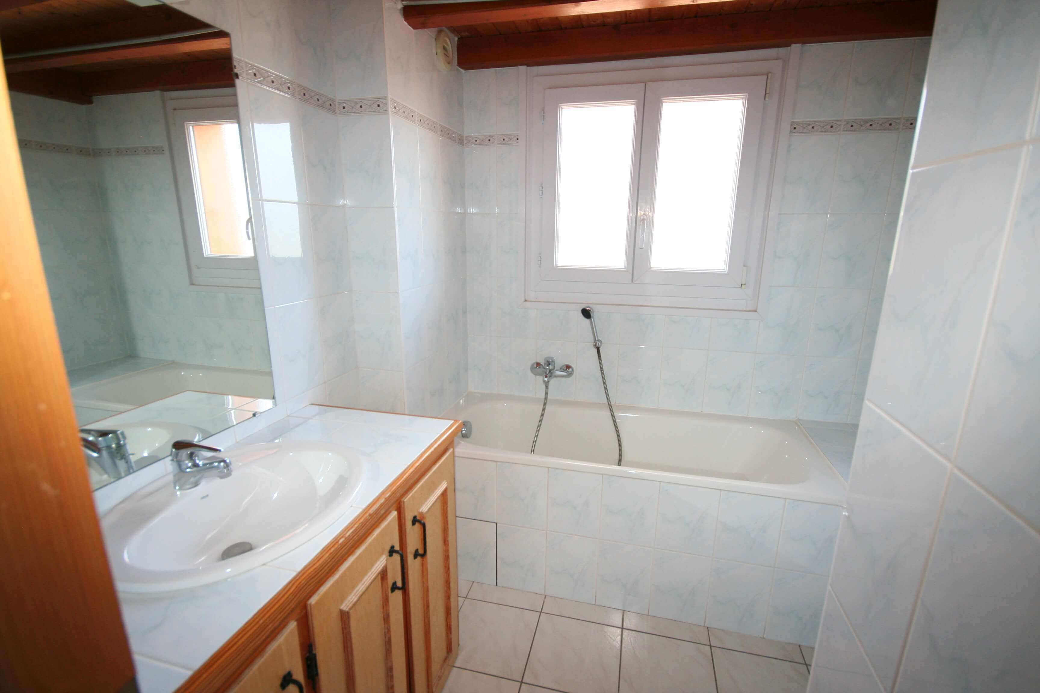 Bathroom - 3 Rooms with mezzanine Echo des Montagnes - Rent flats chatel