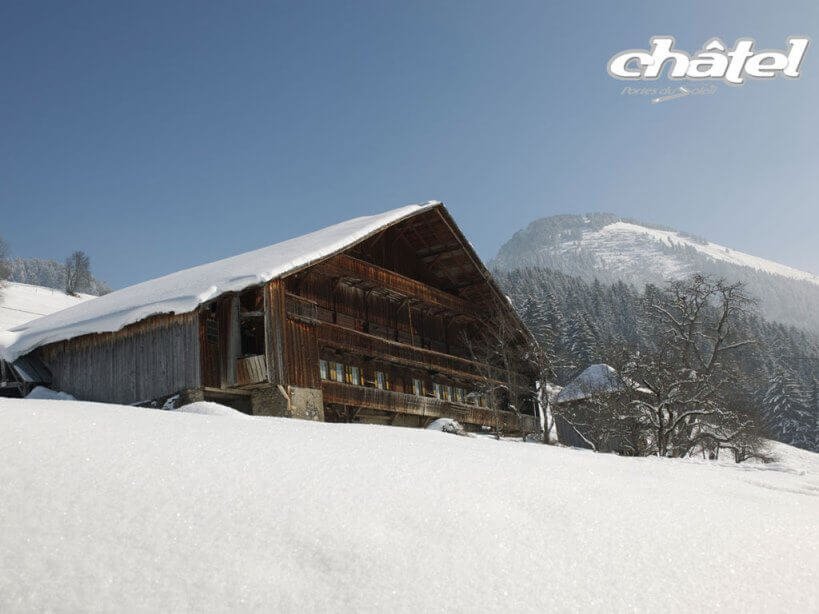Station de ski Chatel en hiver - location appartement chatel